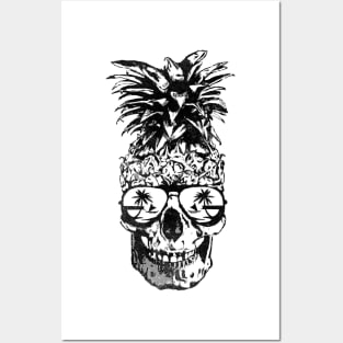 Skull Pineapple Guam 671 Posters and Art